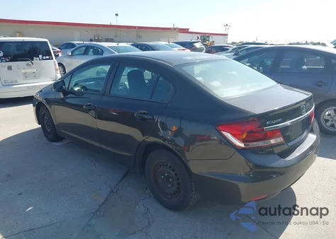 2013 Honda Civic Lx from USA, damaged, VIN 19XFB2F54DE222203